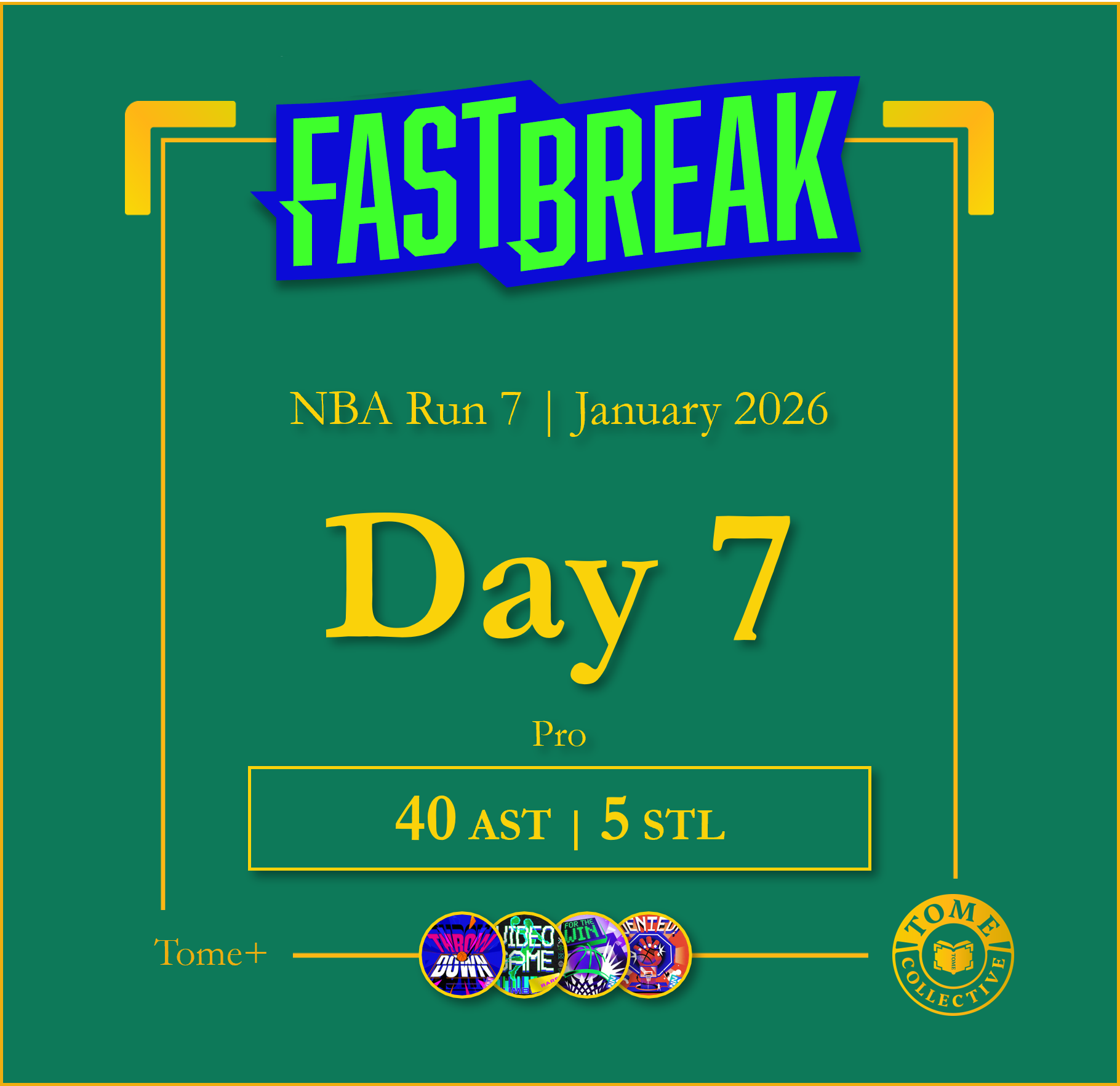 NBA Fast Break Pro+ | Run 7 | Day 7