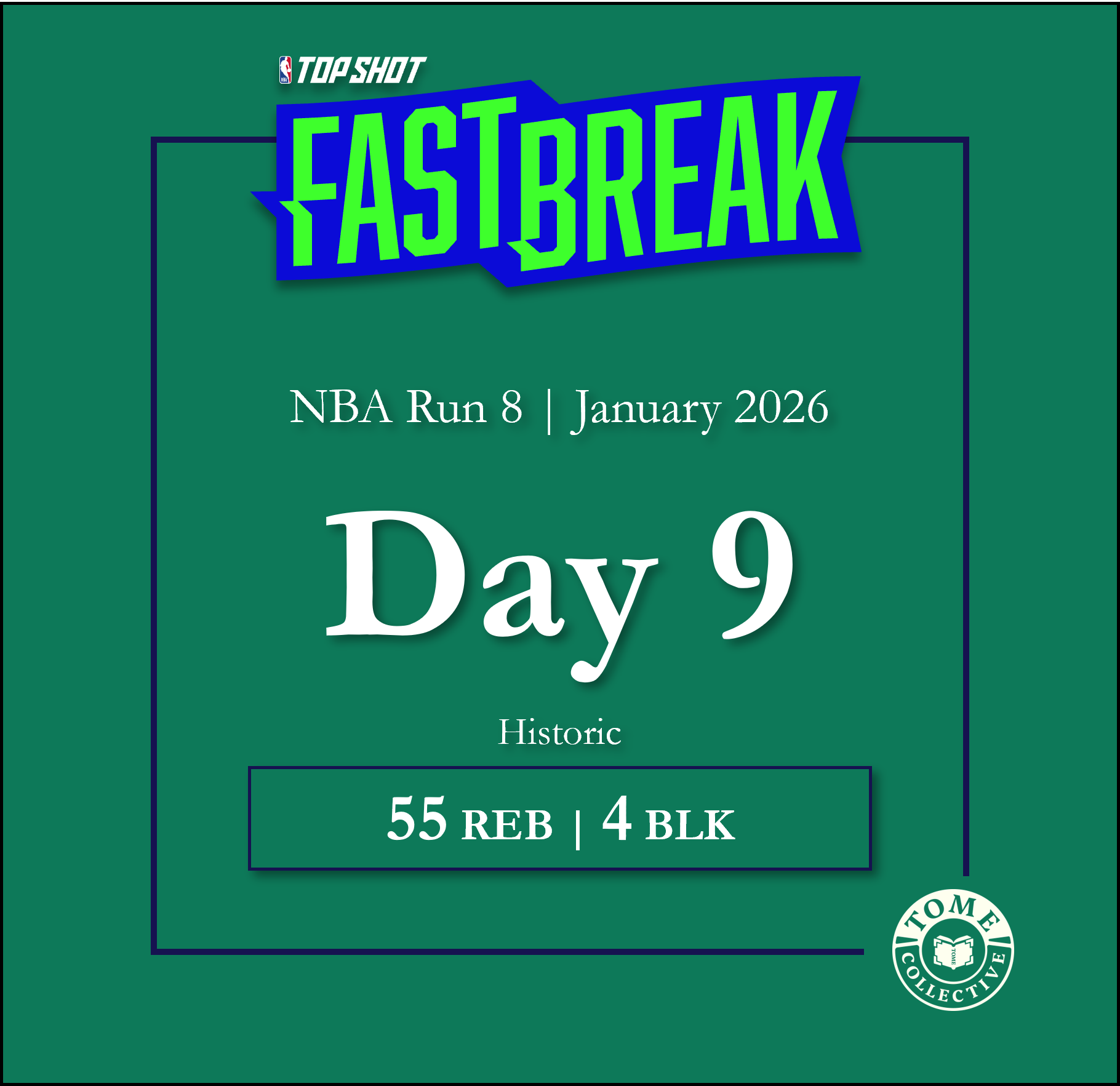 NBA Fast Break Historic | Run 8 | Day 9