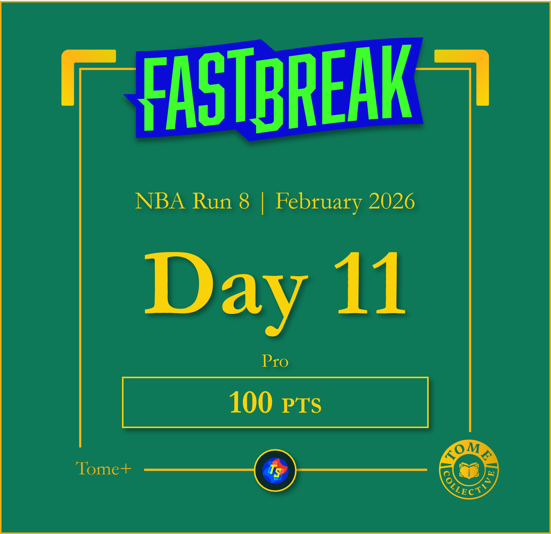 NBA Fast Break Pro+ | Run 8 | Day 11