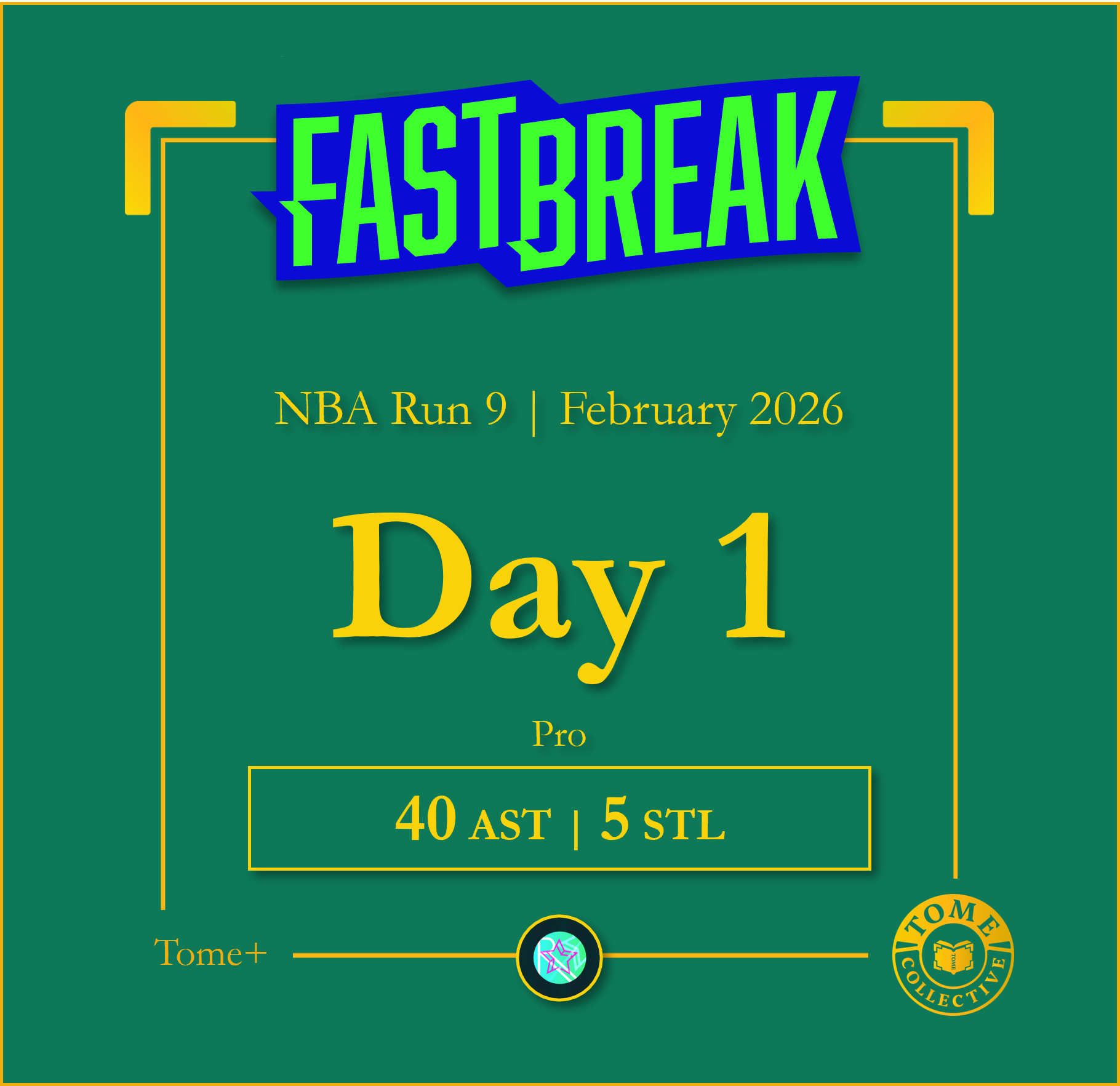 NBA Fast Break Pro+ | Run 9 | Day 1