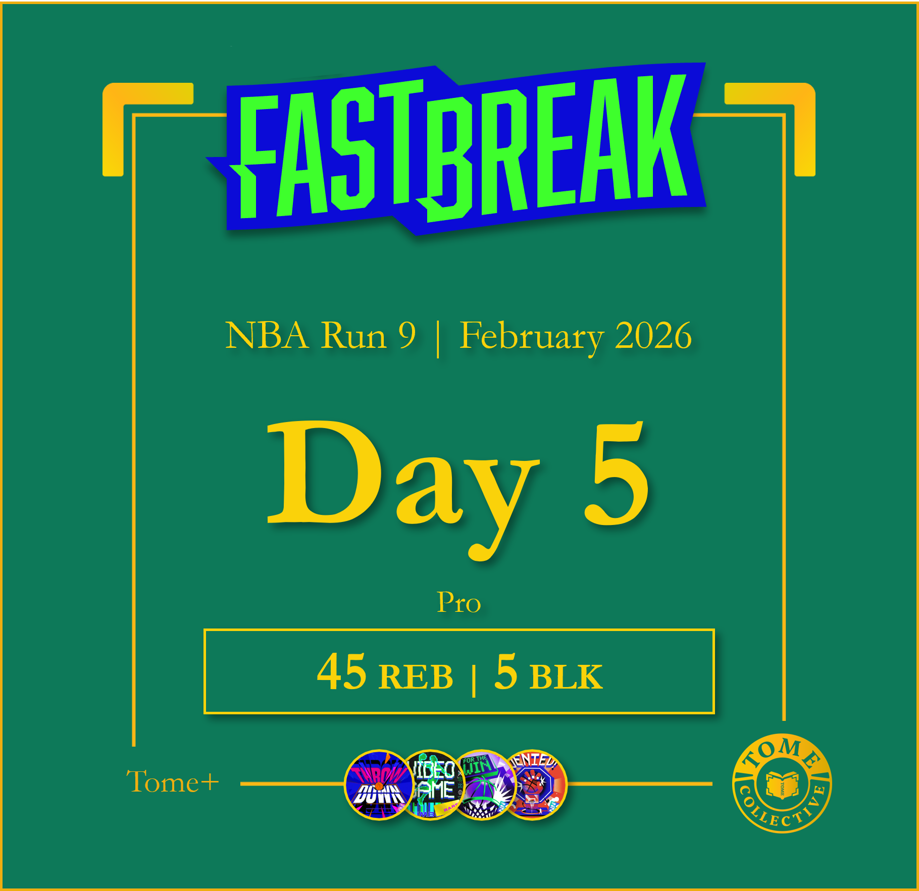 NBA Fast Break Pro+ | Run 9 | Day 5
