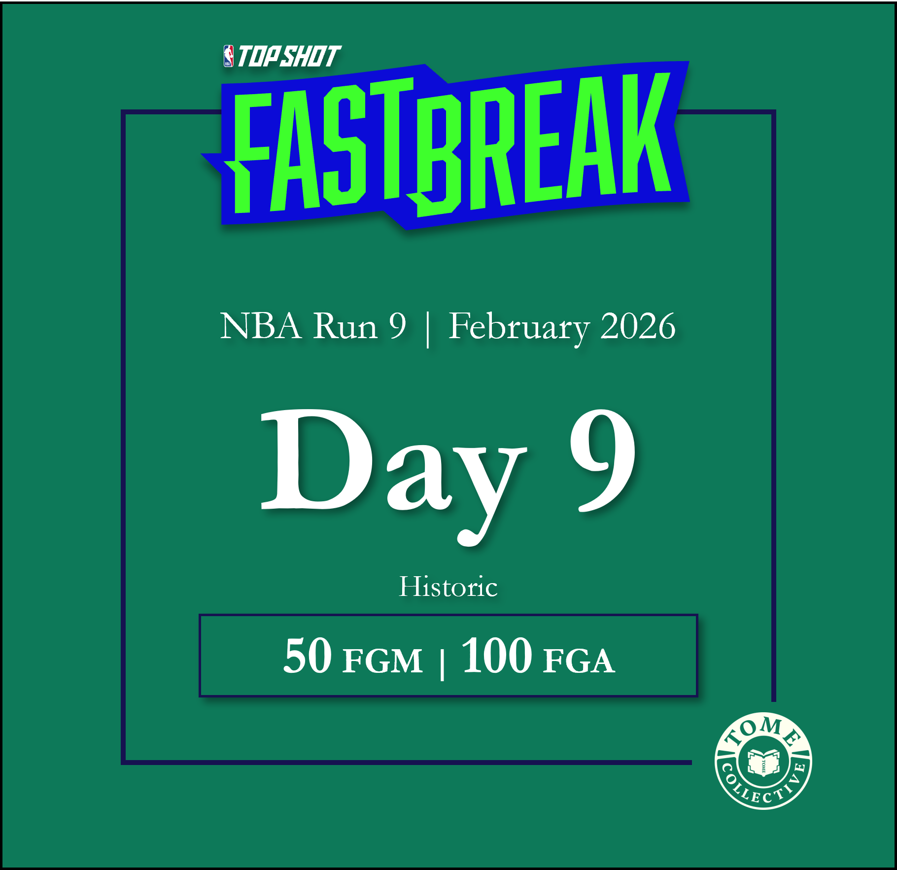 NBA Fast Break Historic | Run 9 | Day 9