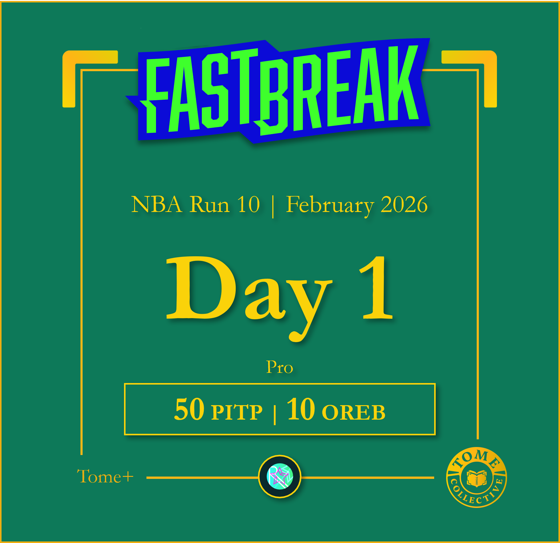 NBA Fast Break Pro+ | Run 10 | Day 1