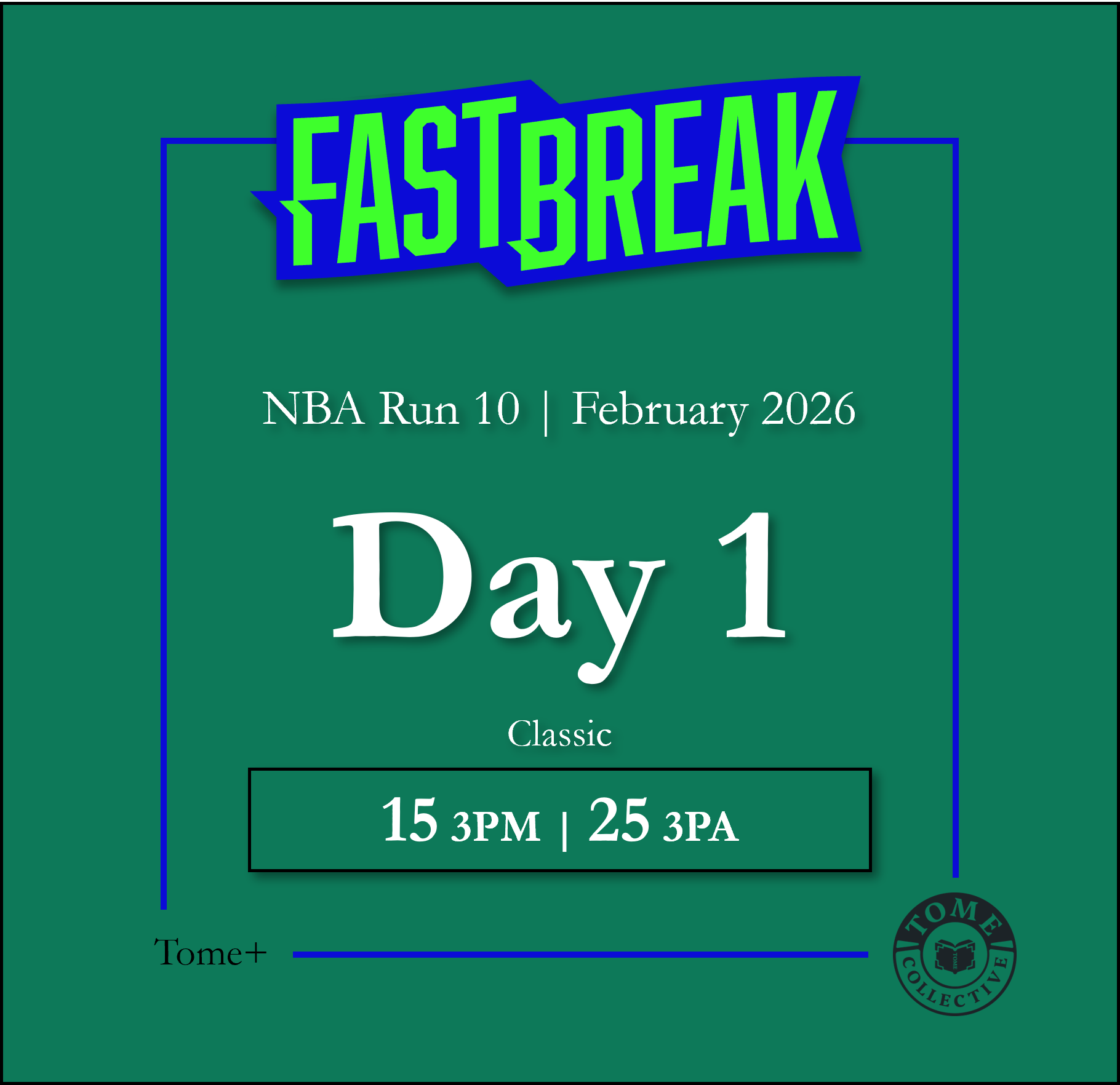 NBA Fast Break Classic+ | Run 10 | Day 1