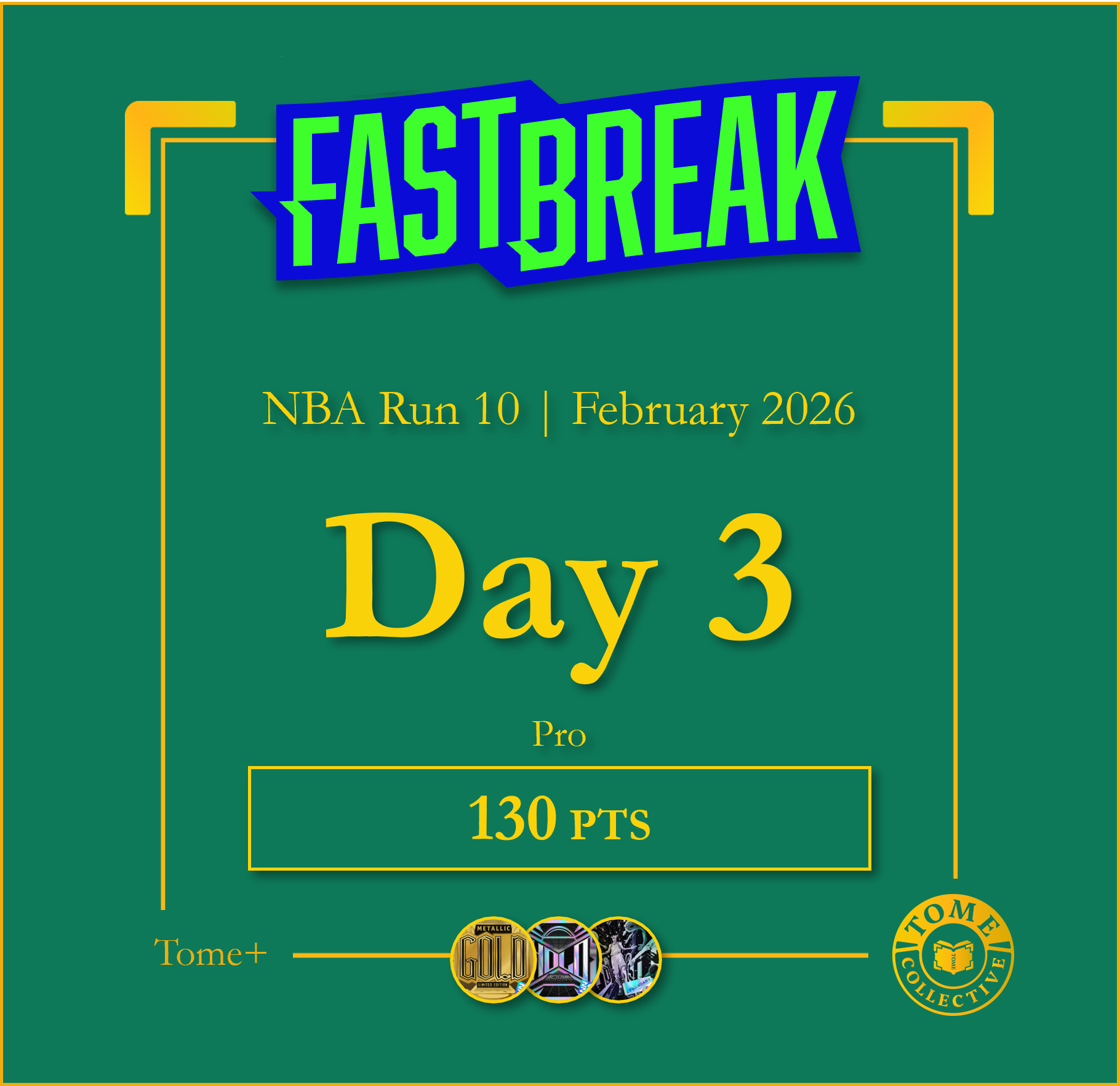 NBA Fast Break Pro+ | Run 10 | Day 3