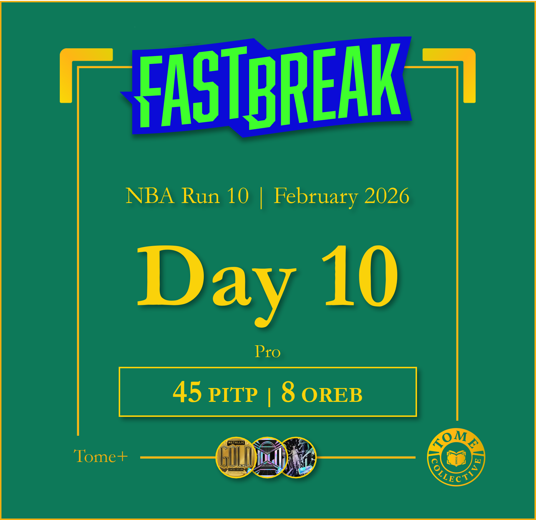 NBA Fast Break Pro+ | Run 10 | Day 10