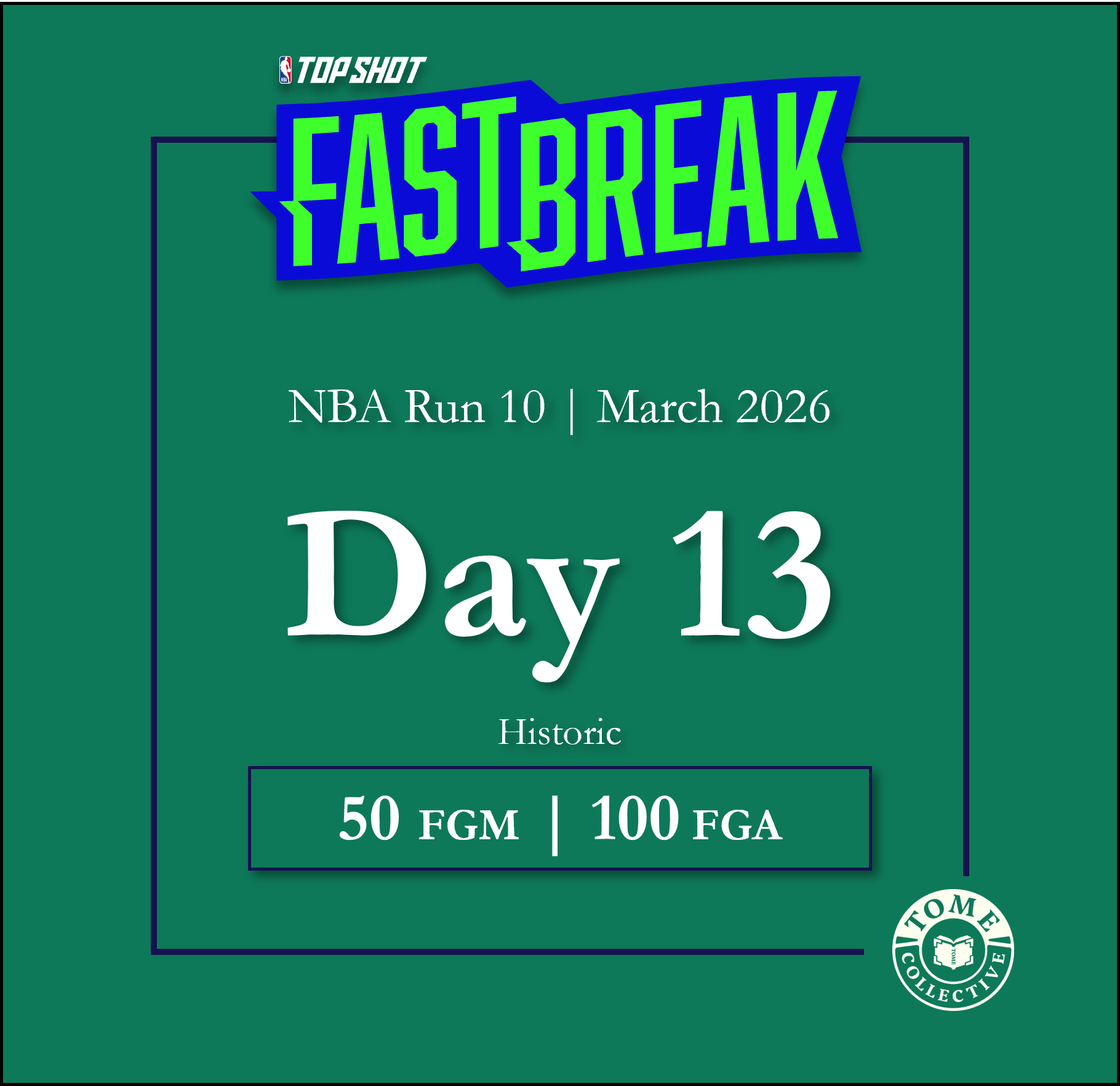 NBA Fast Break Historic
