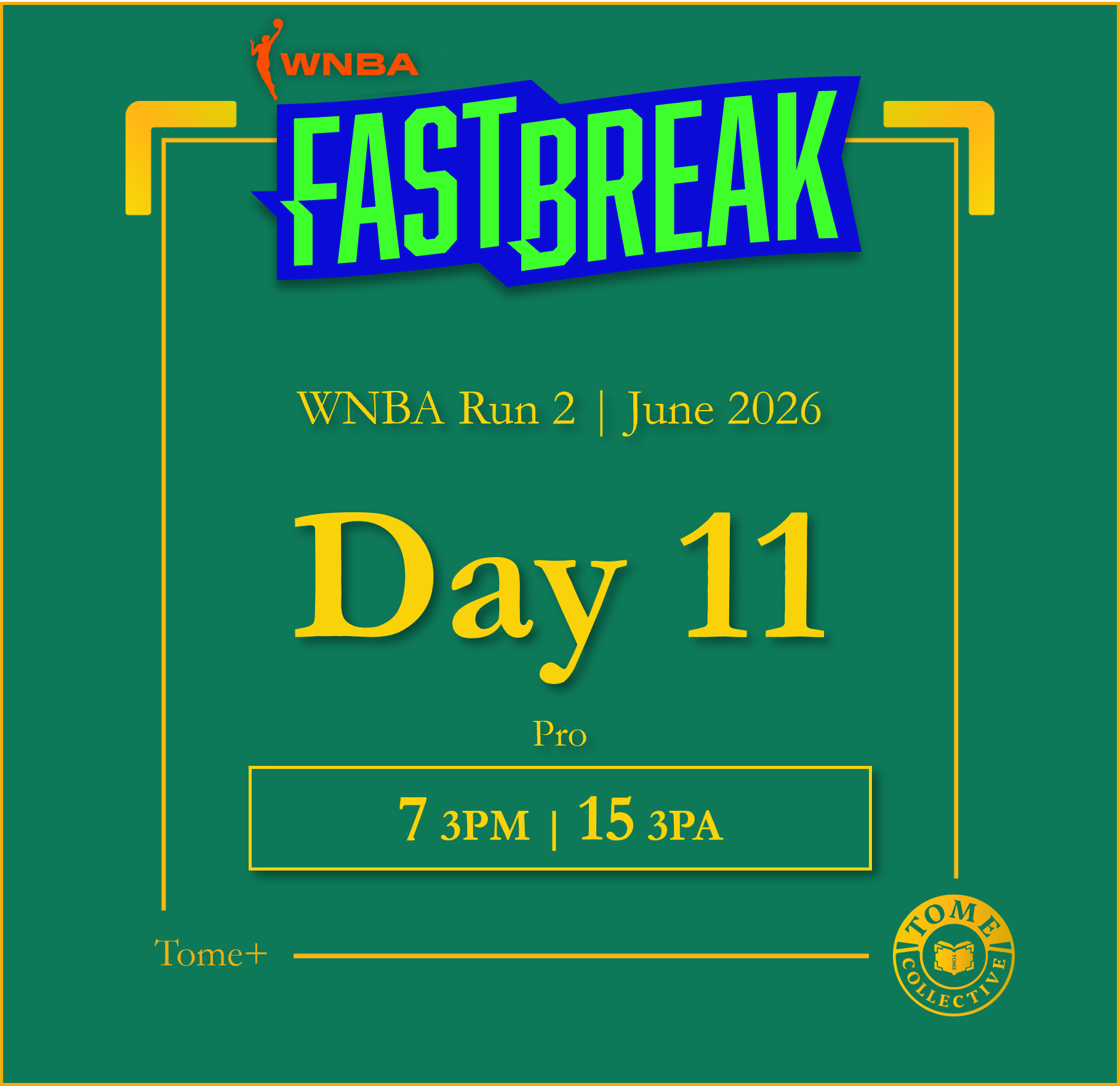 WNBA Fast Break | Pro+