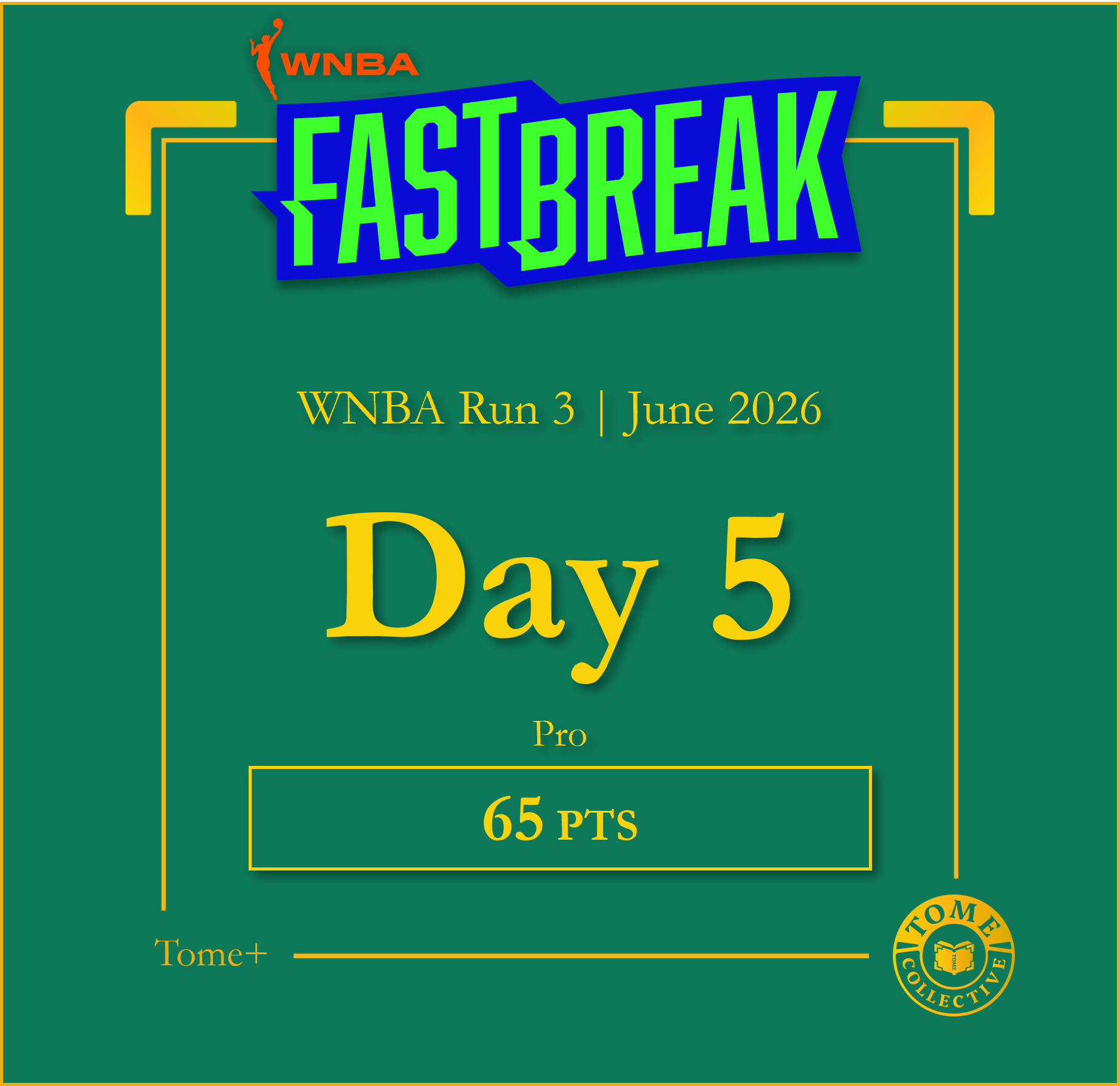 WNBA Fast Break | Pro+