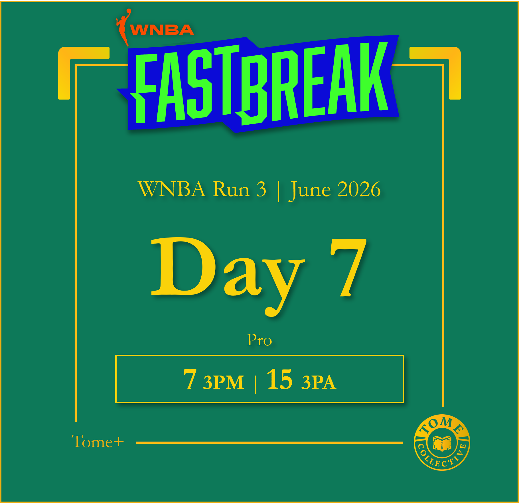 WNBA Fast Break | Pro+