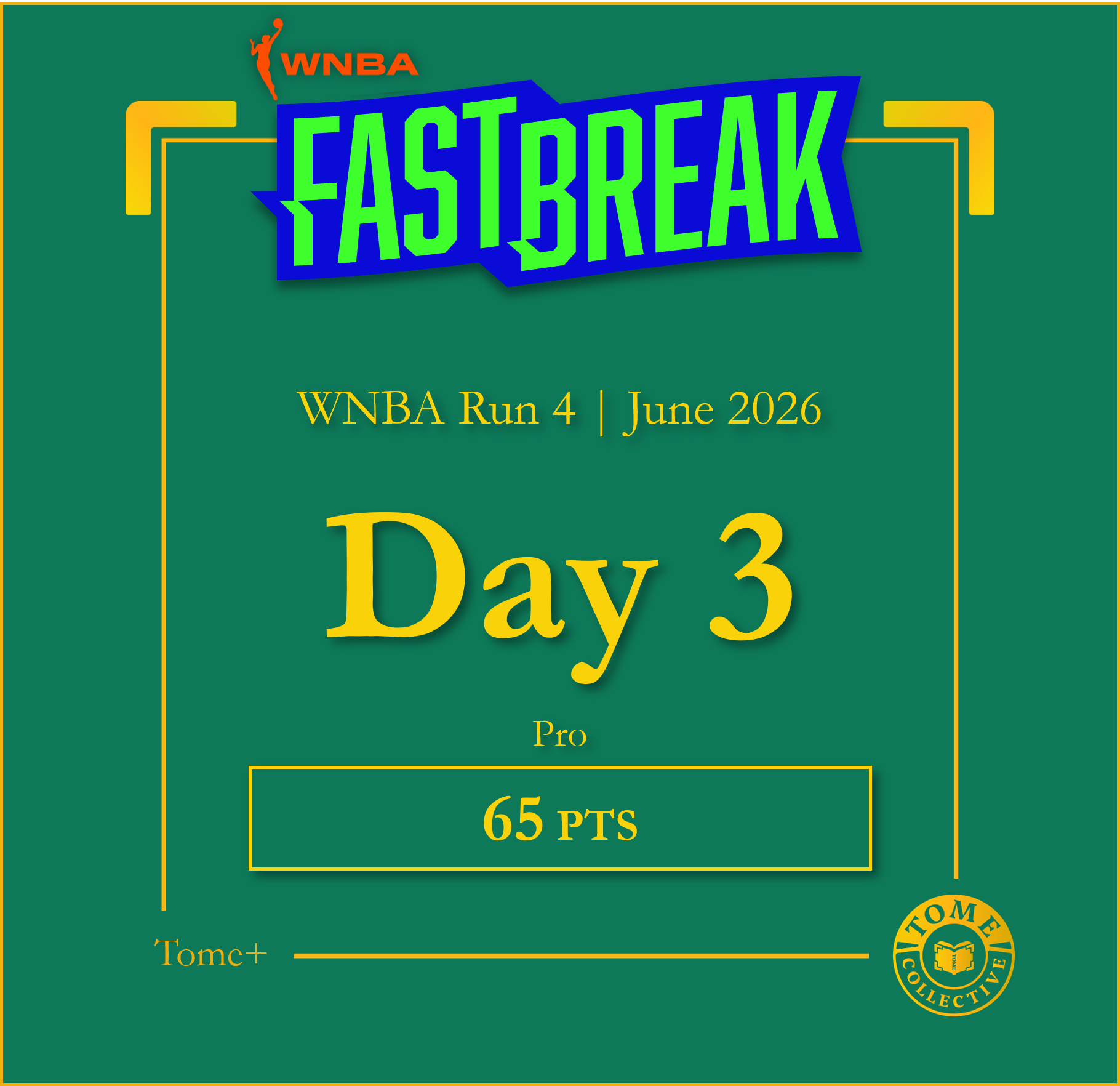 WNBA Fast Break | Pro+