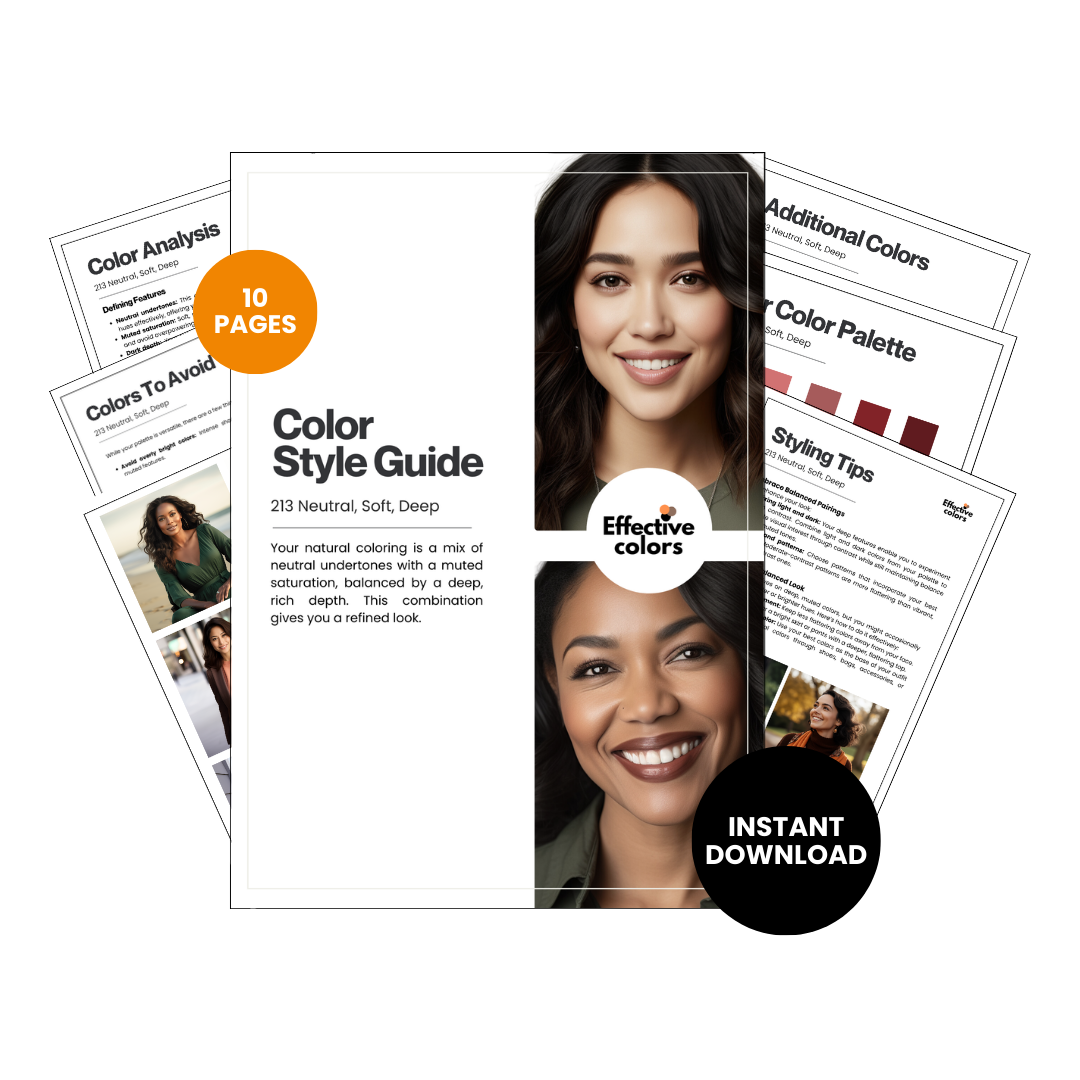 Enhance Your Natural Beauty with the Right Colors — Effective Colors