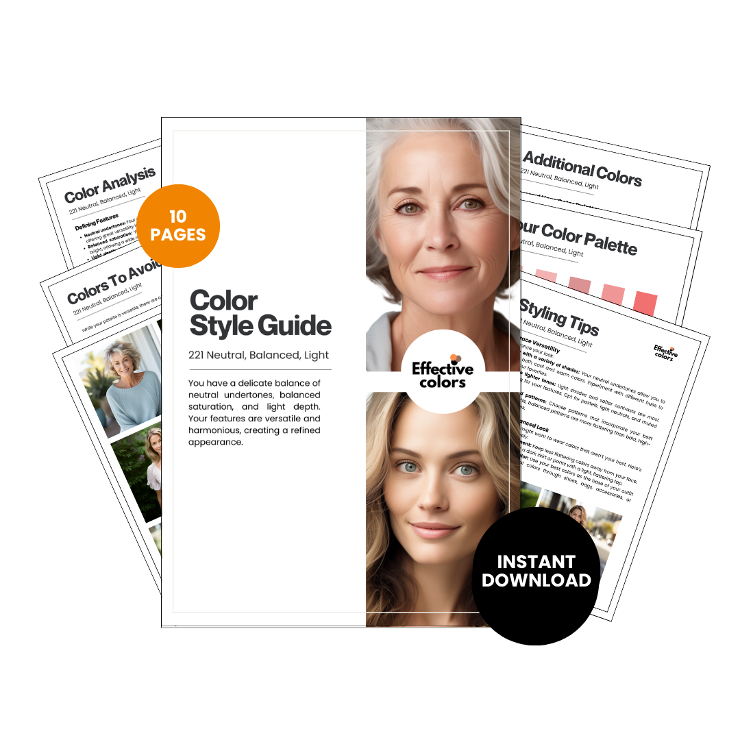 Enhance Your Natural Beauty with the Right Colors — Effective Colors