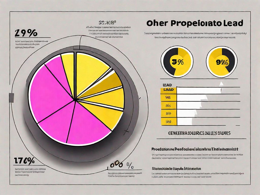 What percentage of leads should sales be generating themselves?