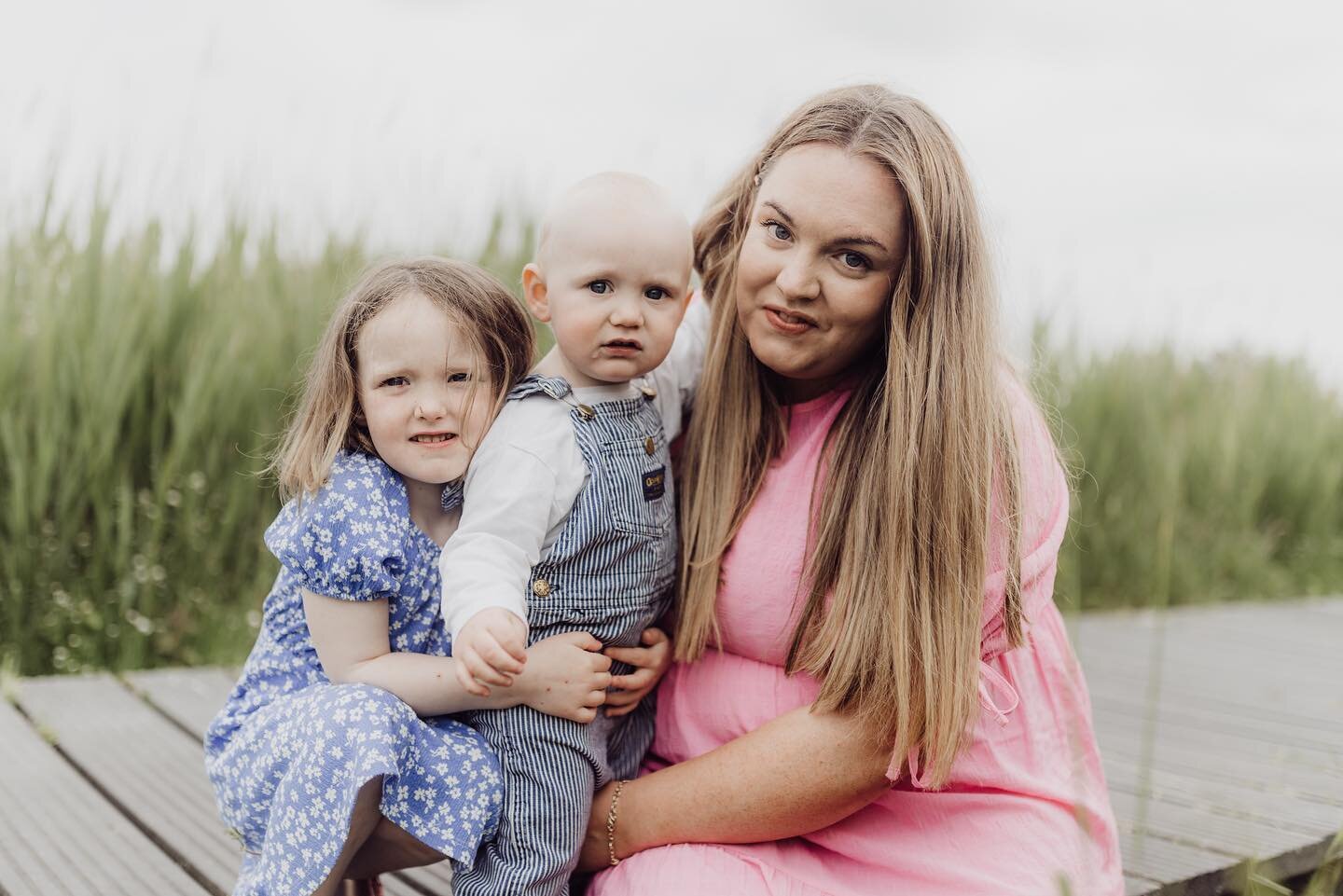 This is Christine and her two gorgeous kids Sadie and Arthur. These are her words. 
.
.
.

When your body is larger than most you are used to it not working in the same way as everyone else&rsquo;s, to being let down because of your body. This is par