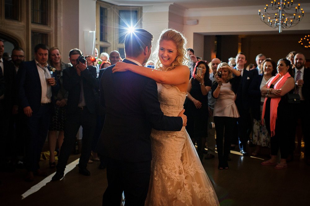 First dance at Coombe Lodge, Blagdon, Somerset