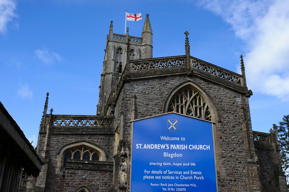 St Andrews Church exterior, Somerset