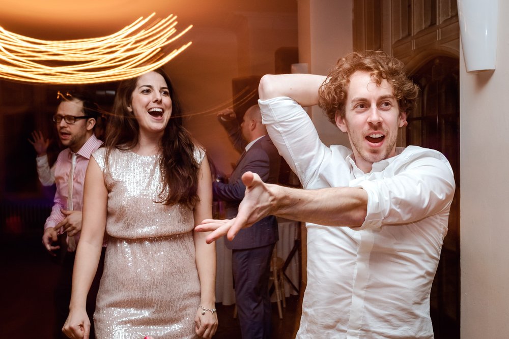 Coombe Lodge wedding day dance floor