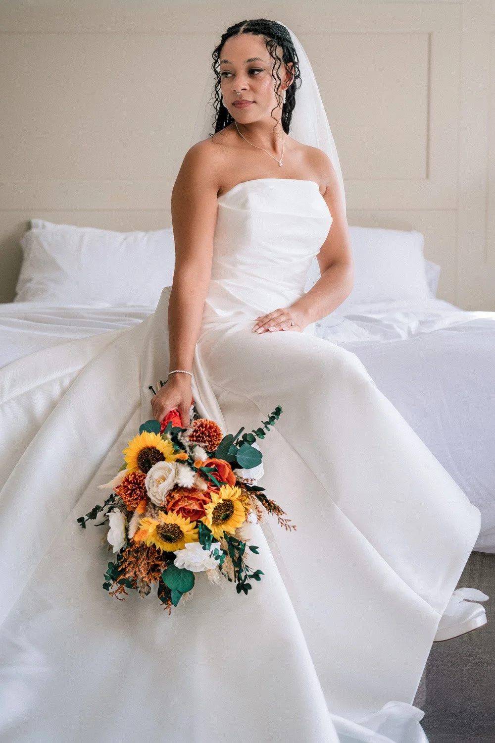 Richmond Hill Hotel Bride photographed by Uxbridge wedding photographer Steve Bagness