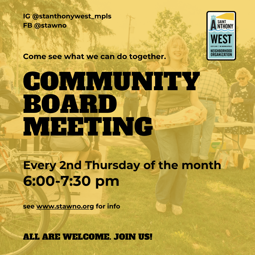 Monthly Community Board of Directors Meeting