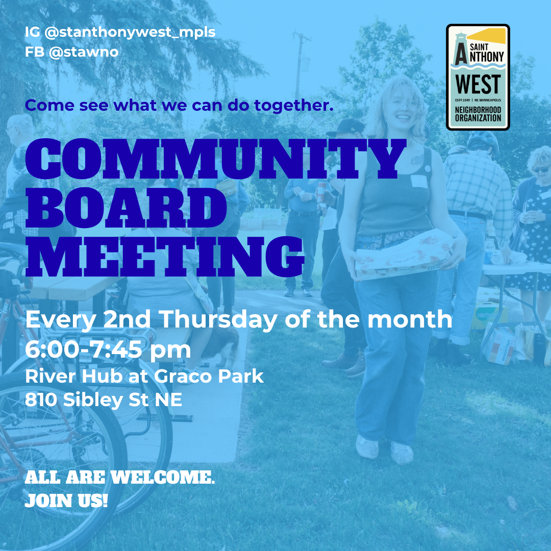 Monthly Community Board of Directors Meeting