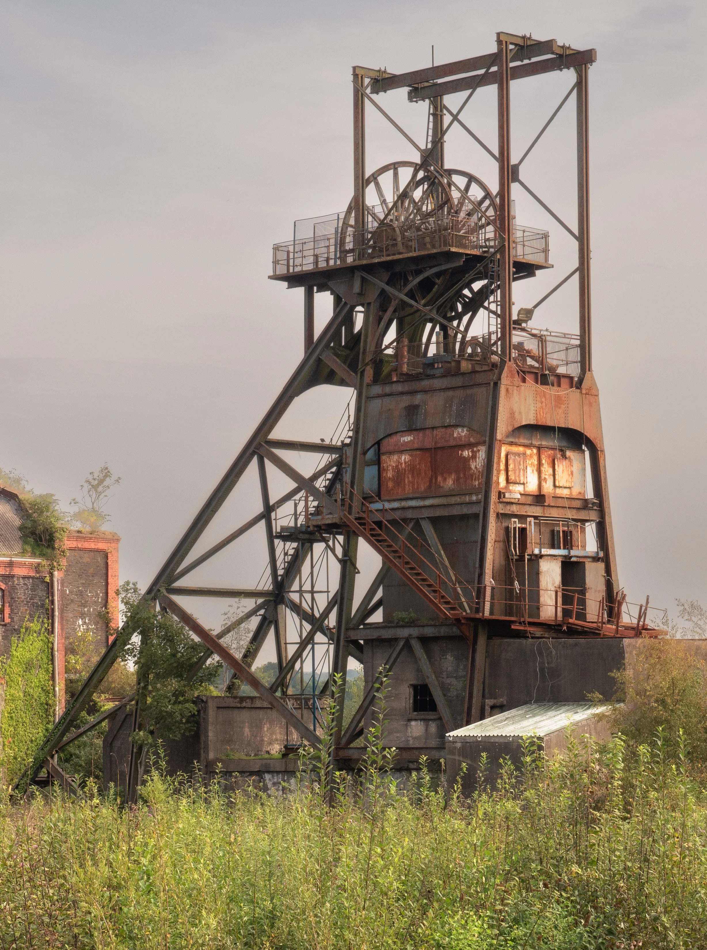 Penallta Colliery Portrait Colour