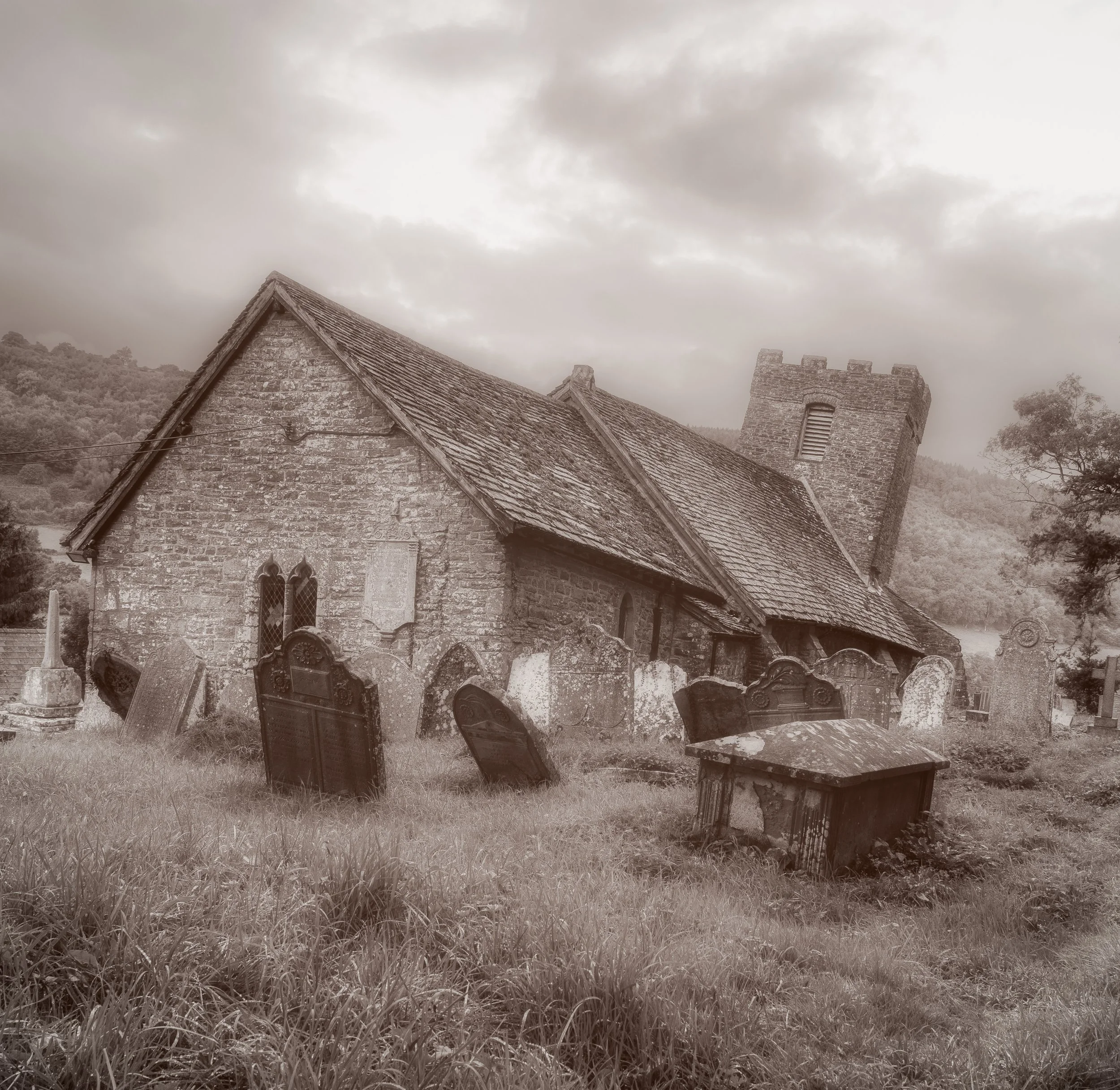Cwmyoy Church 1