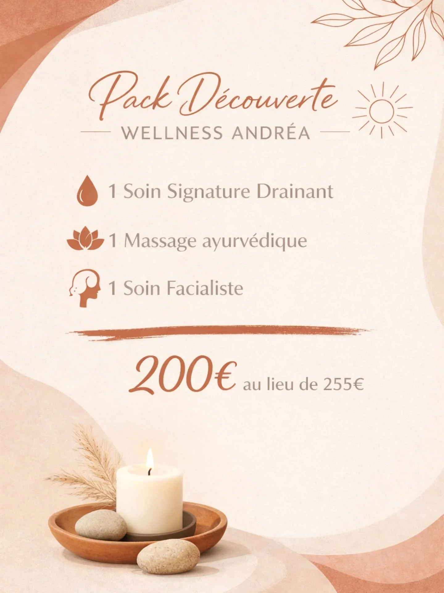 Pack D&eacute;couverte Wellness Andr&eacute;a ☀️

Envie d&rsquo;un moment hors du temps&hellip; ou d&rsquo;un cadeau qui a du sens ?

J&rsquo;ai imagin&eacute; ce pack comme une v&eacute;ritable parenth&egrave;se de bien-&ecirc;tre, id&eacute;ale &ag
