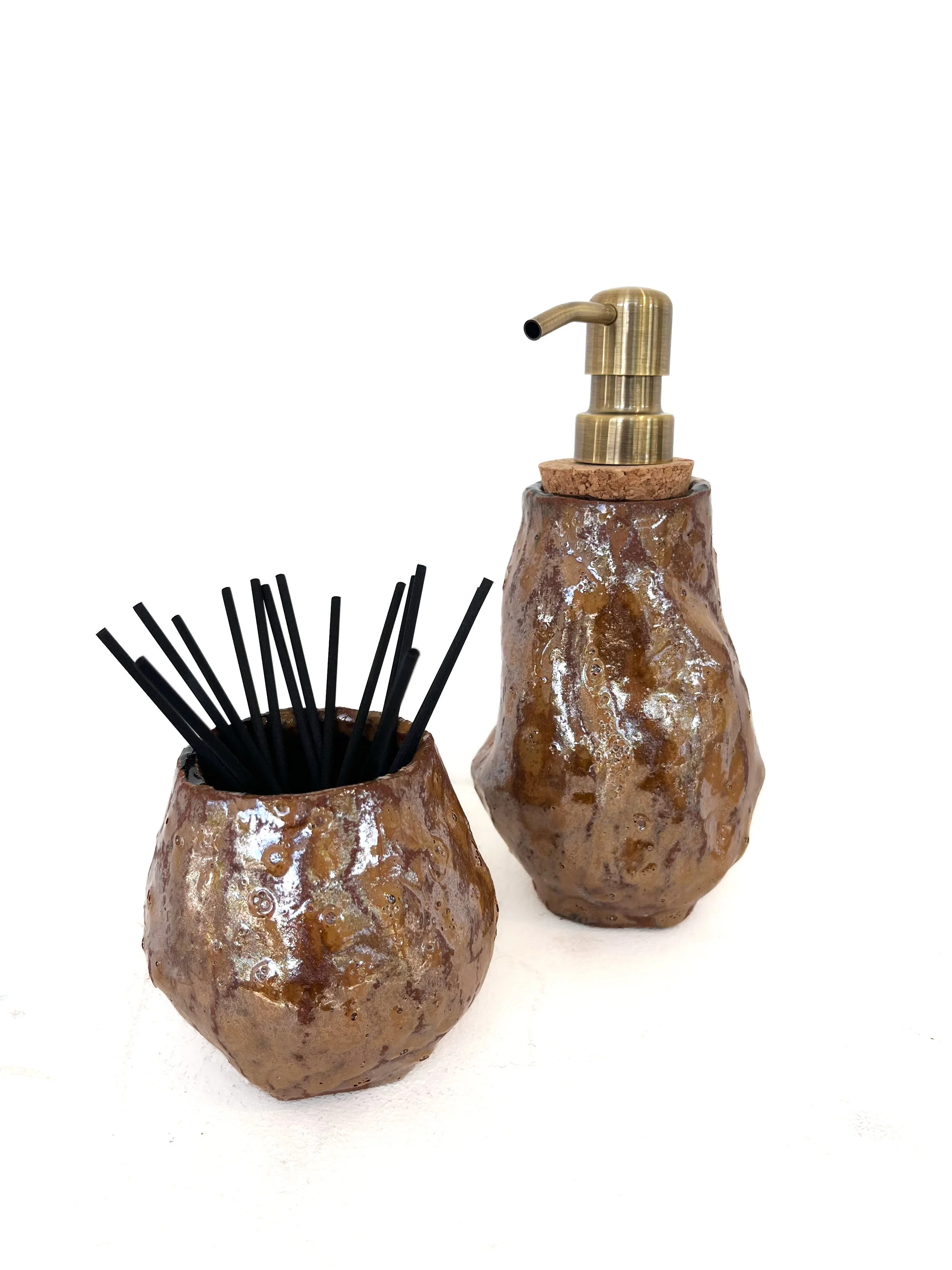 Reef Rock Soap Dispenser & Diffuser Vessel