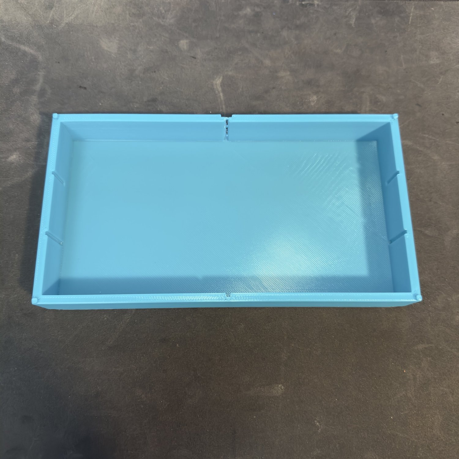 Half Height 3-Way Divider — 3D Printed Mini Toolbox Hinges