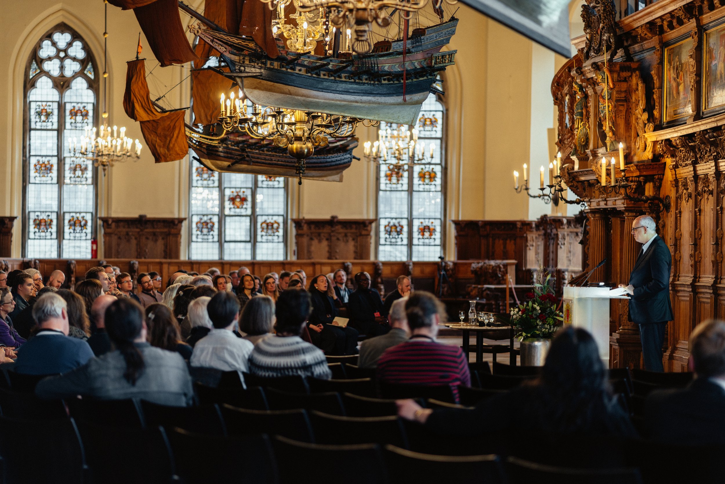  DIFIS. (2026). Quo vadis Sozialstaat? [Conference]. Bremen Rathaus, Bremen, Germany.  Photographed by Jimi Liu, 2026. 