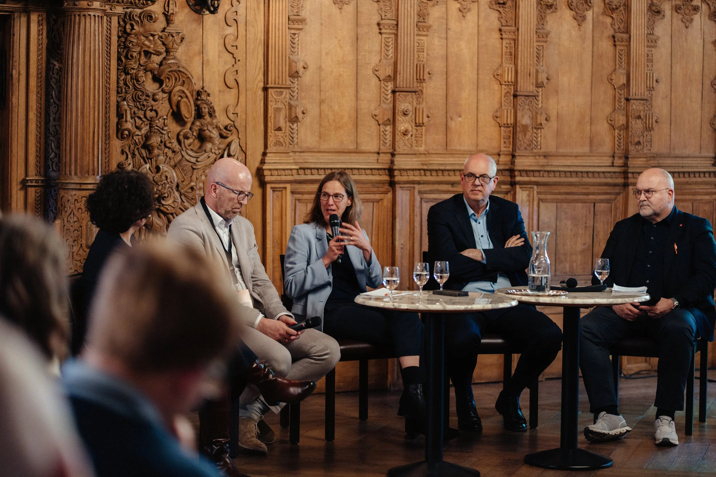  DIFIS. (2026). Quo vadis Sozialstaat? [Conference]. Bremen Rathaus, Bremen, Germany.  Photographed by Jimi Liu, 2026. 