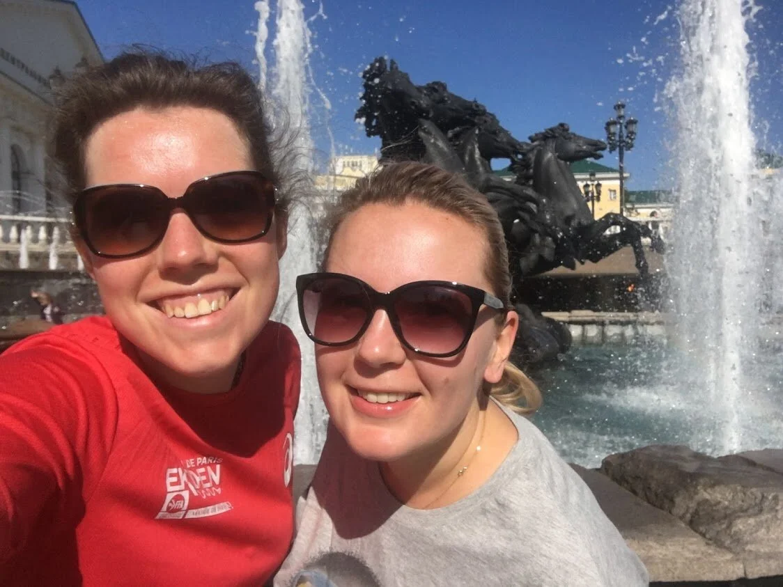 Running down a dream in Moscow.JPG