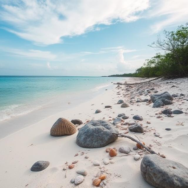 Shell Island pristine beache