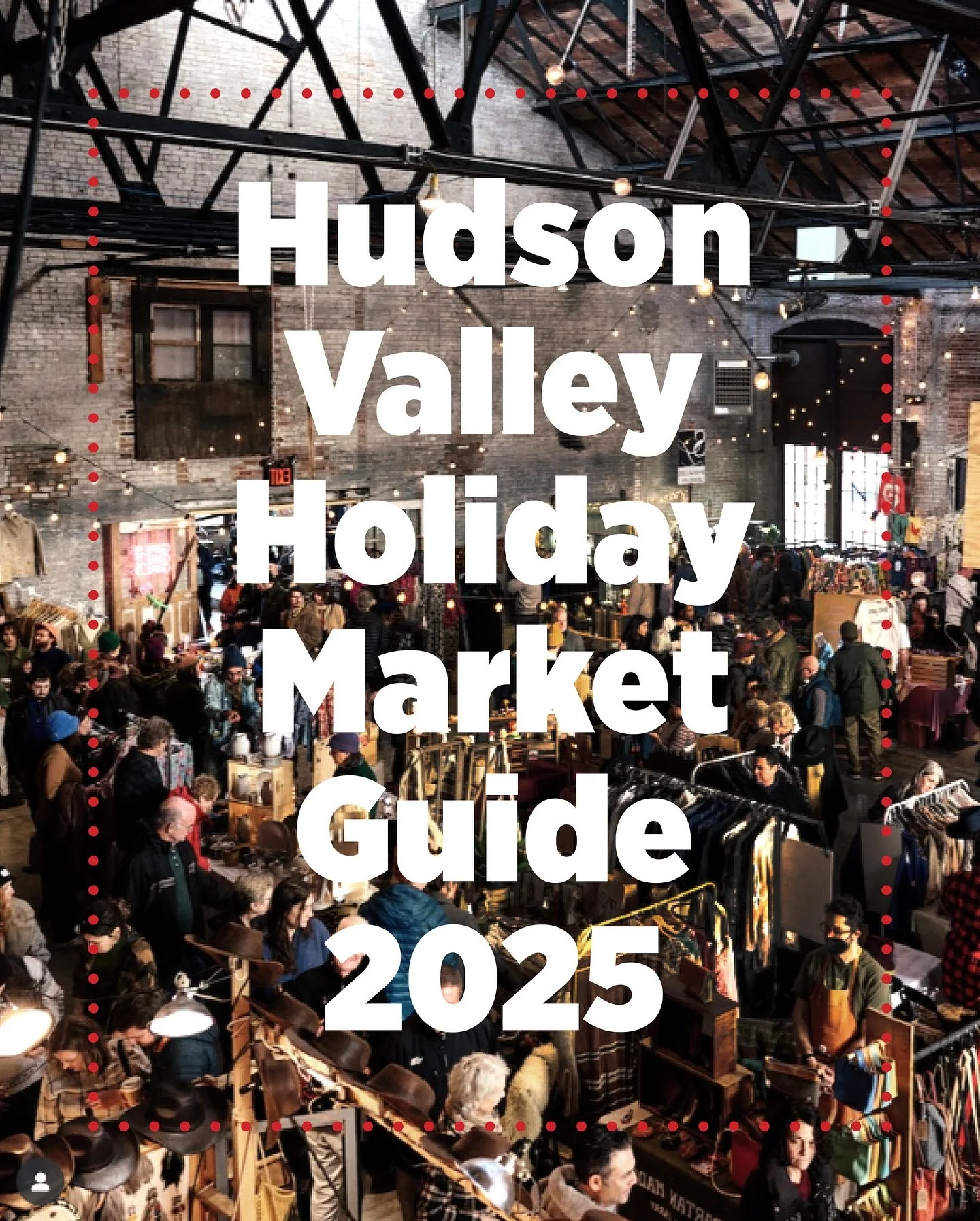 Hudson Valley holiday markets worth the trip 🎁

Small-batch makers, cozy venues, and festive stops perfect for a seasonal shopping day trip across the Hudson Valley.

Full list and dates are now on Substack 🔗 link in bio.

👉SAVE this for your next