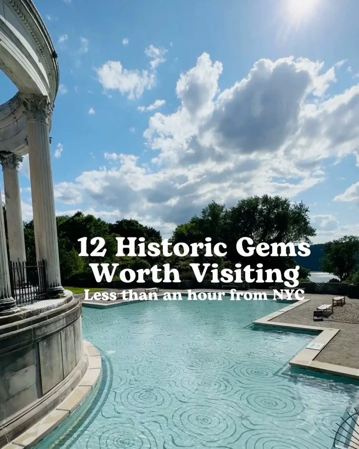 12 beautiful historic places less than an hour from NYC ✨
So much to discover in Westchester &mdash; these spots are worth the trip.

✅ SAVE this post for your next day trip!

THE ARMOUR-STINER HOUSE
@armourstiner 📍Irvington

CARAMOOR
@caramoor 📍Ka