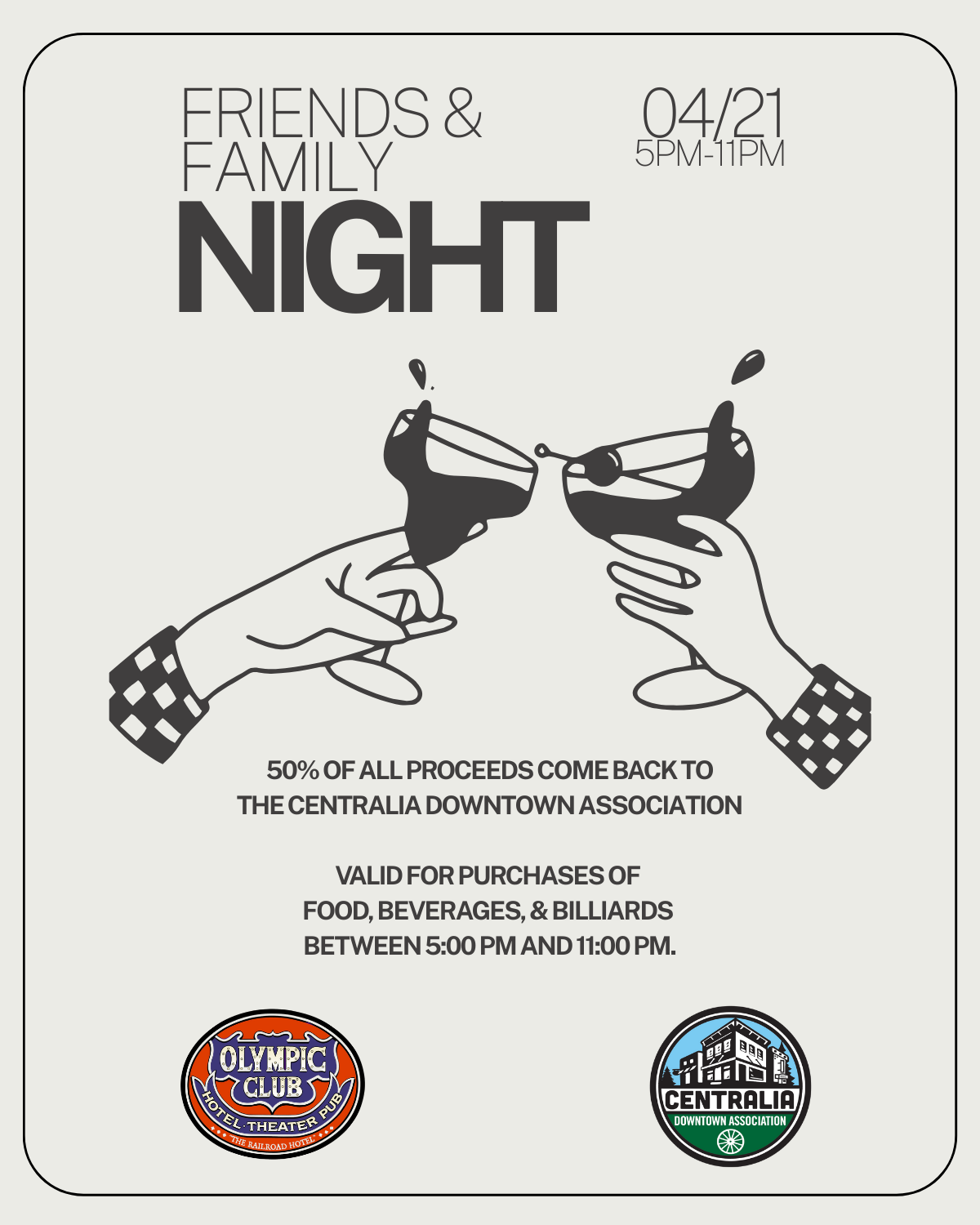 Friends and Family Night at The Olympic Club