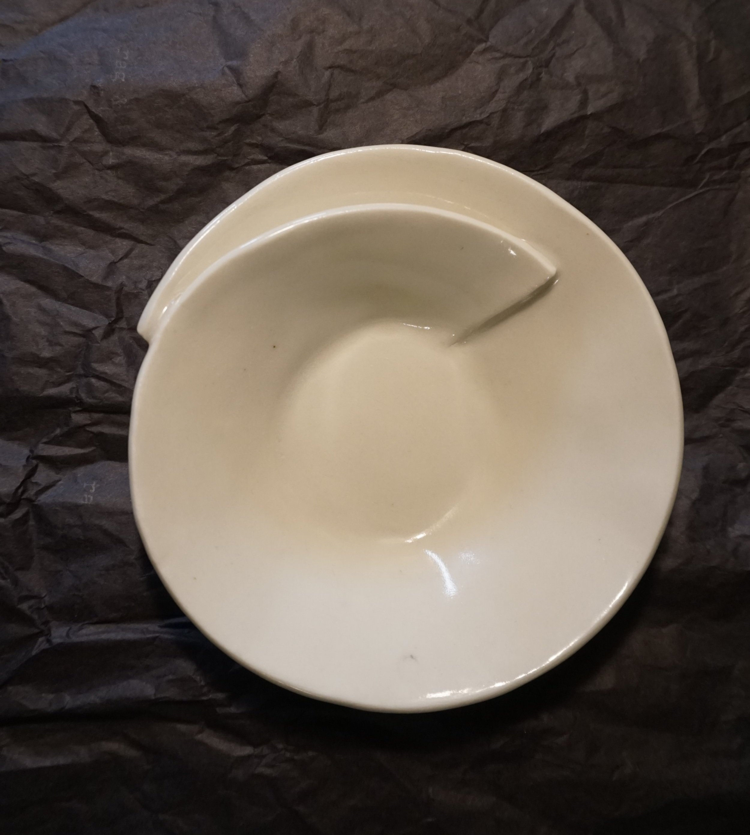 Curled Porcelain Bowl, 2022
Private Collection