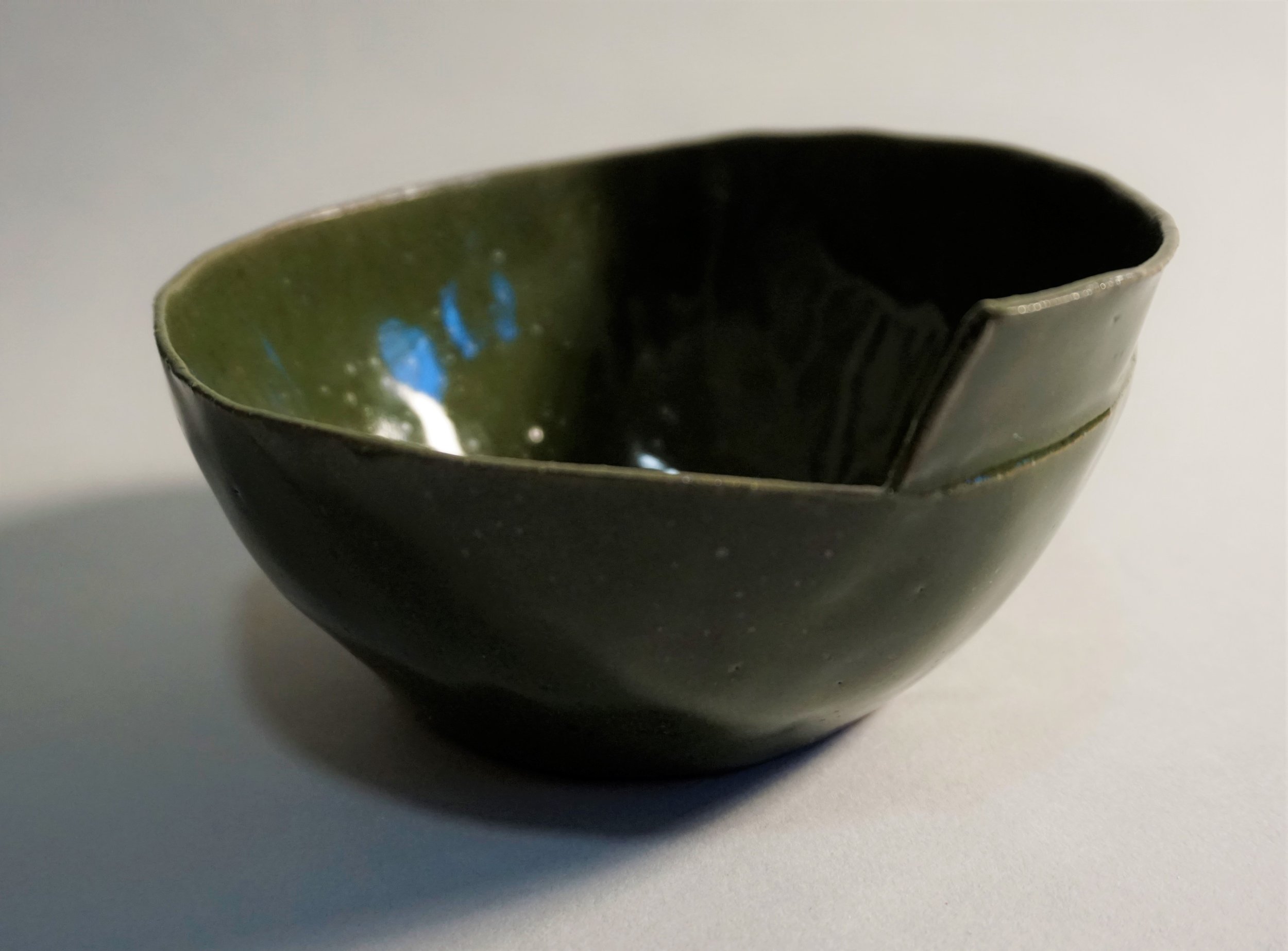 Curled, Pressed Bowl, 2022
Collection of the Artist