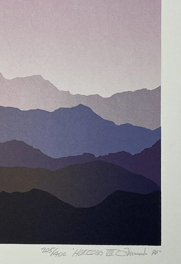 William Omurcada Horizons VII Serigraph – Signed Limited Edition