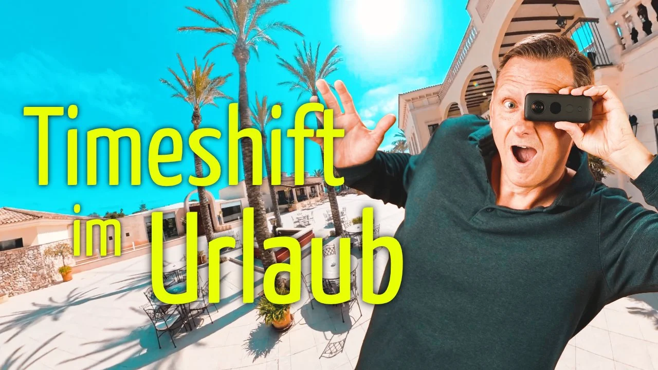 So nutzt du die Timeshift-Funktion deiner 360° Kamera richtig