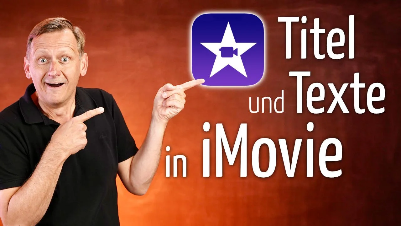 iMovie Titel einfügen ohne Vorlagen-Chaos