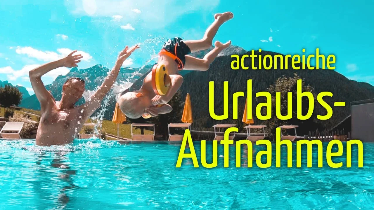 Mit der Actioncam Unterwasser filmen: So werden Kinder zu Poolhelden