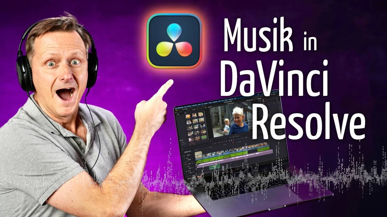 In DaVinci Resolve Musik einfügen: Soundtrack ohne Chaos