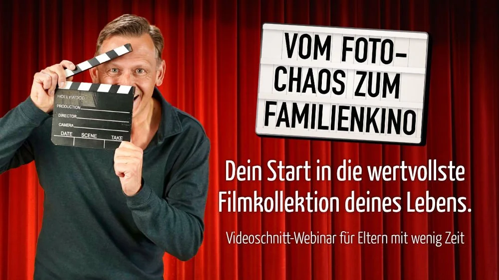Vom Foto-Chaos zum Familienkino – Dein Start in die wertvollste Filmkollektion dines Lebens