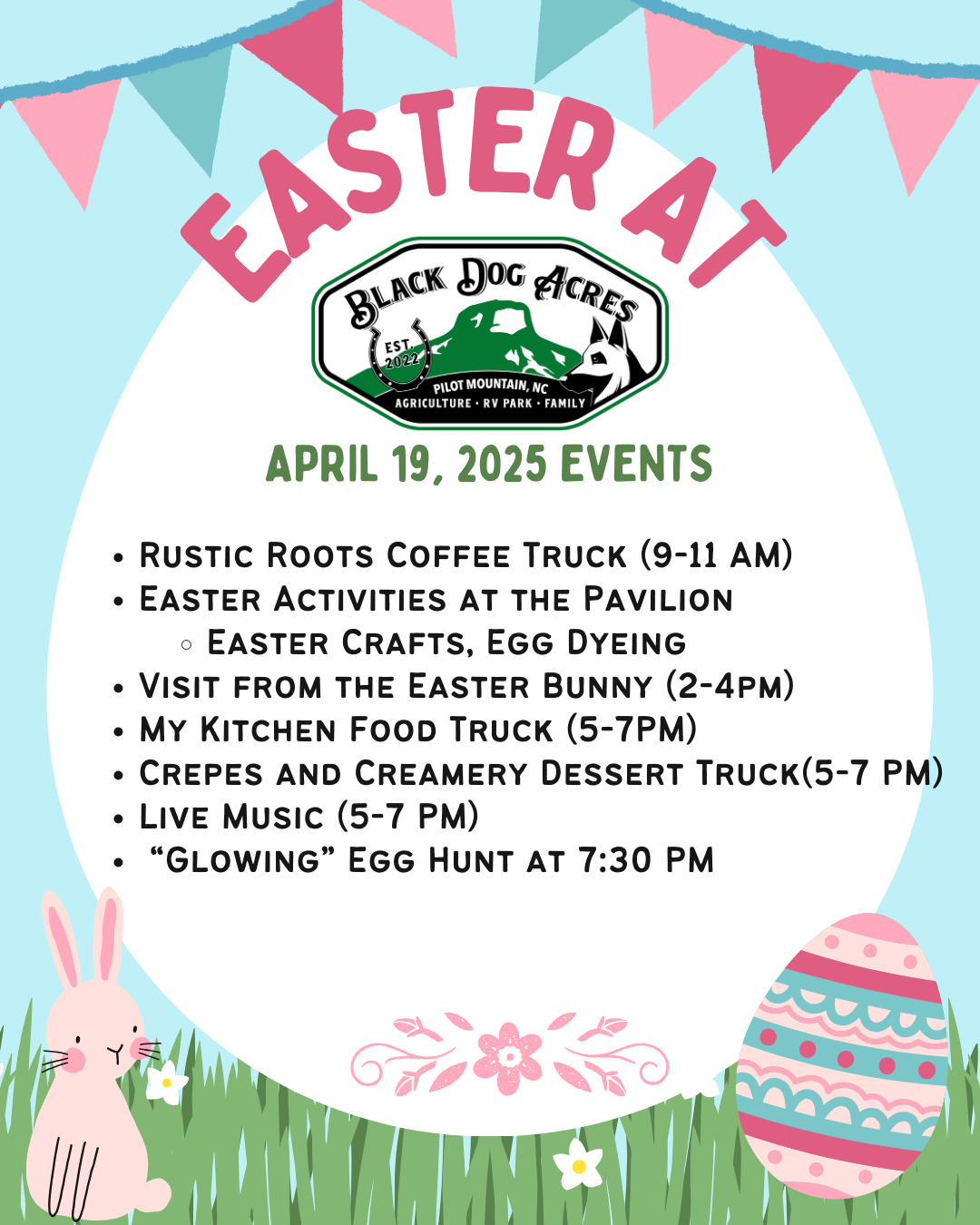 Easter at Black Dog Acres