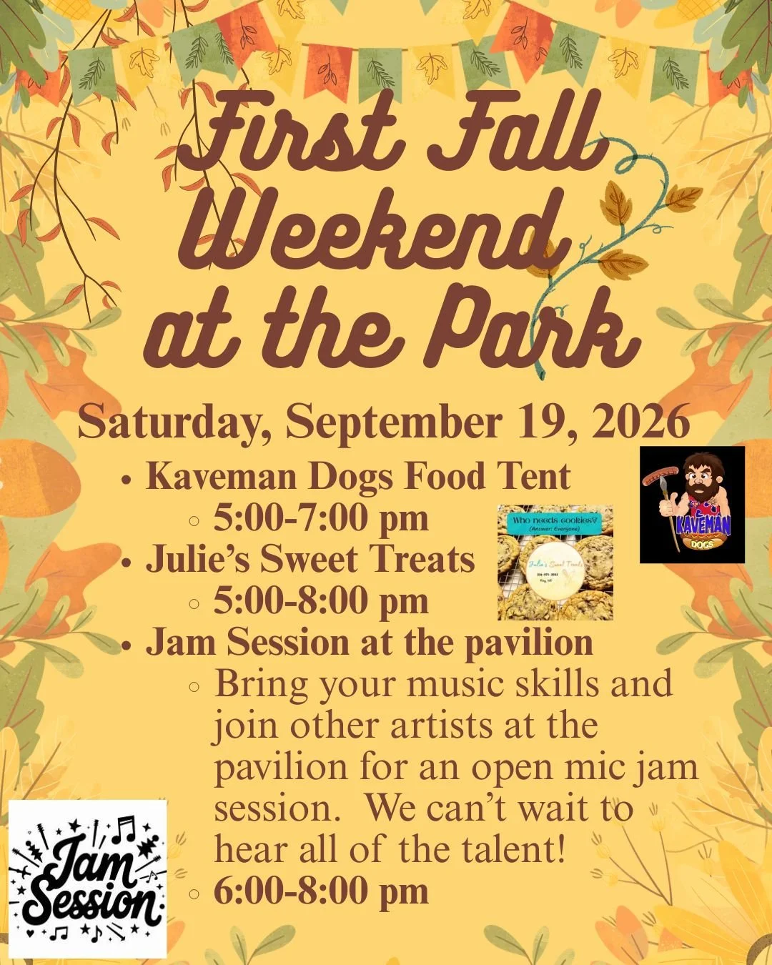 First Fall Weekend at the Park