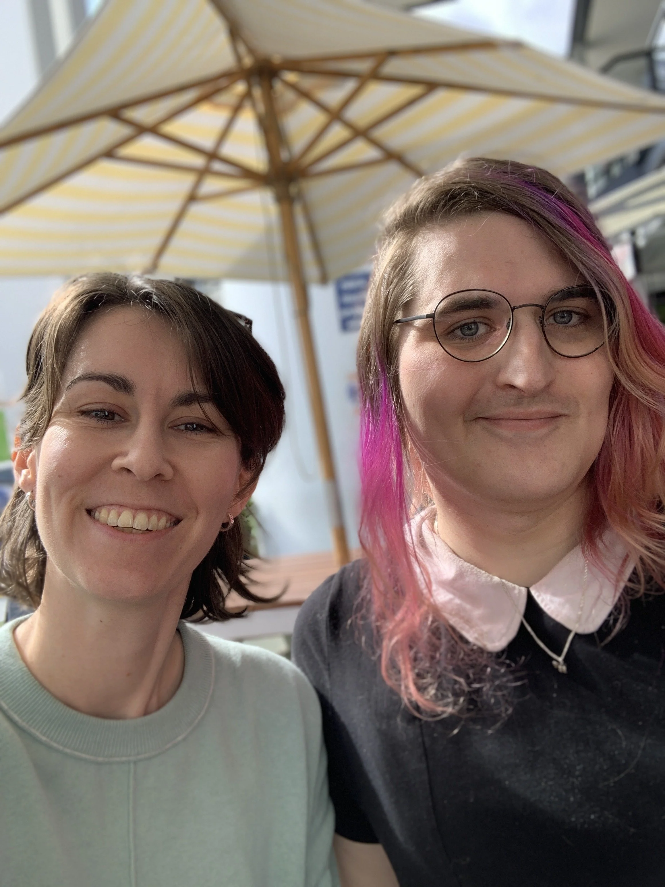 Sarah Jacklin and Phoebe Rose