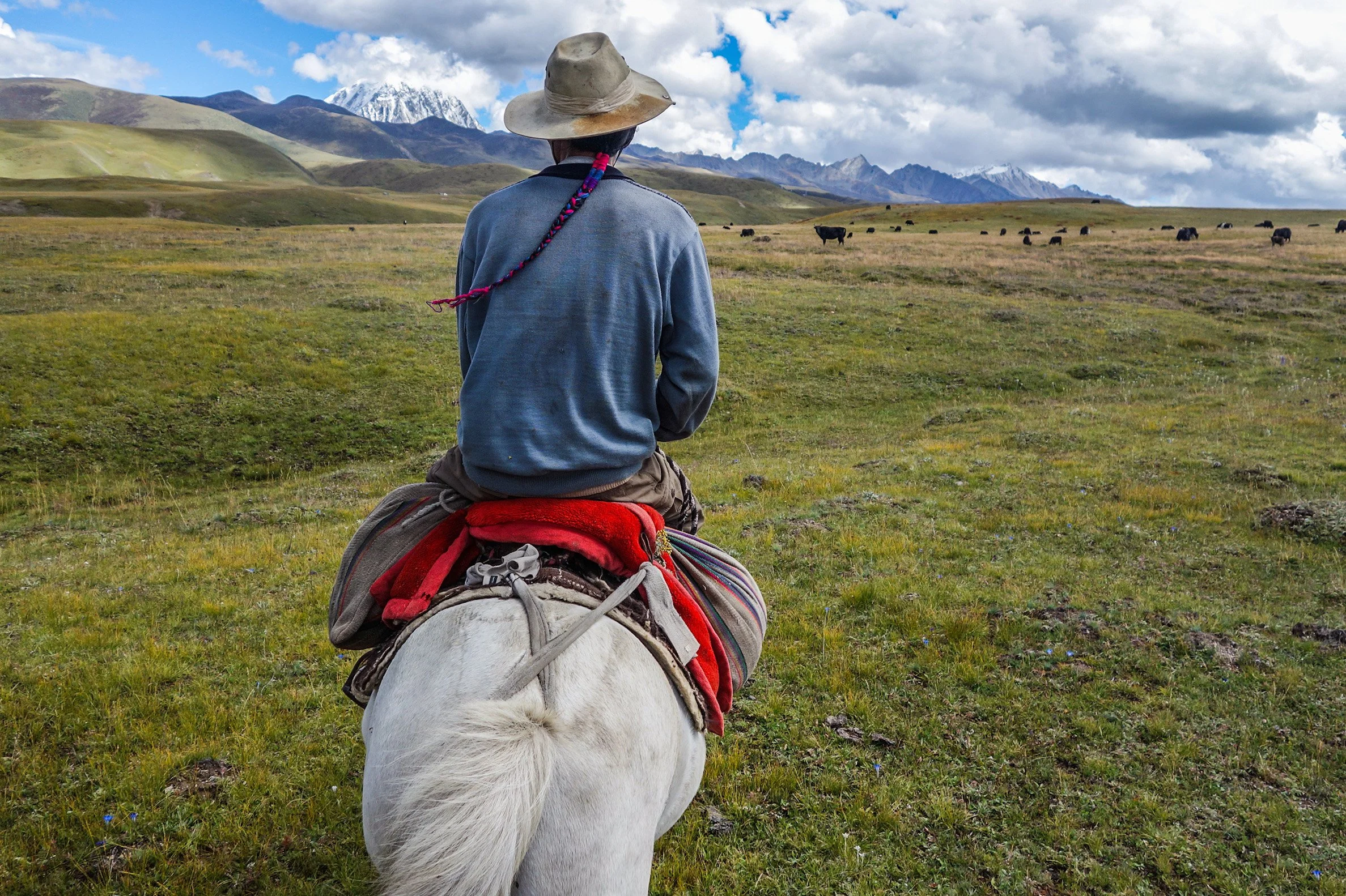 Un trek à cheval en Chine tibétaine