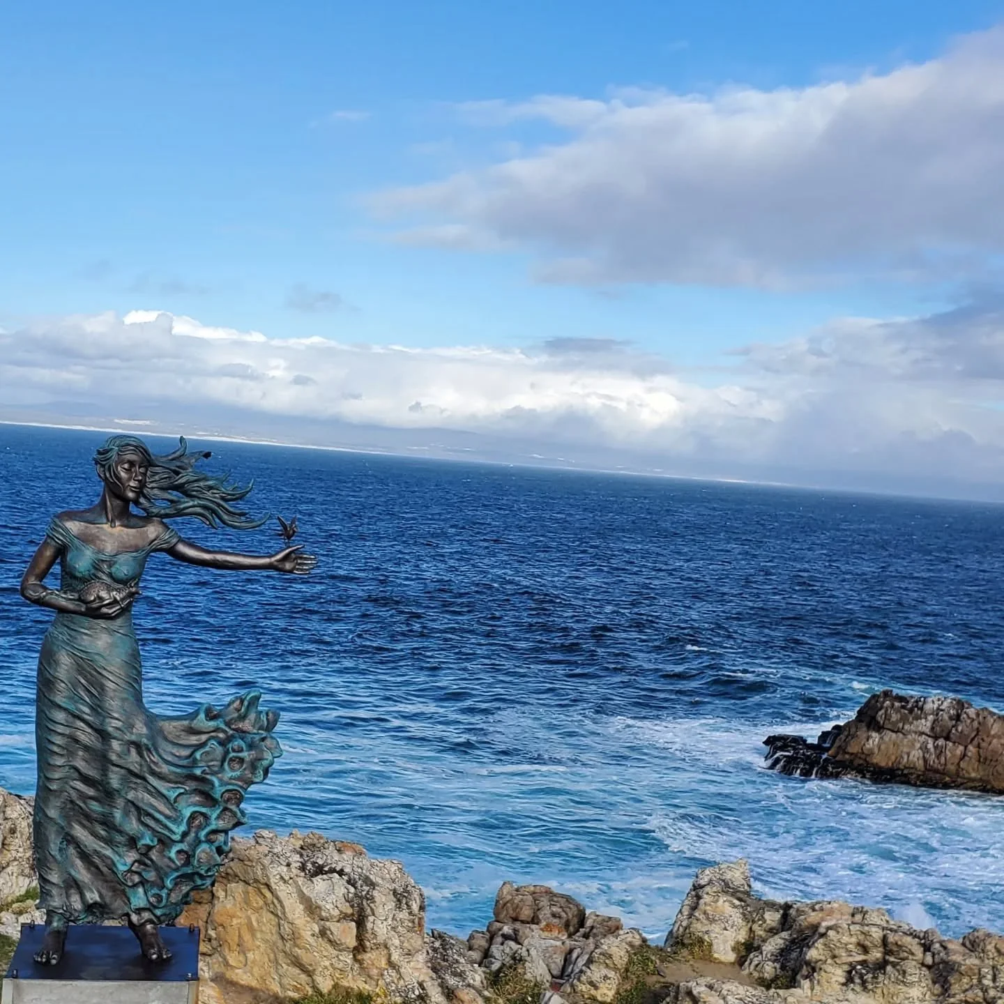 The whales and artists song 🐳

We knew we would see whales. After all, it was the season. But not with such magnificence. I don't have pictures, but bright memories of all our encounters!

As soon as we arrived in the coastal town of Hermanus, and w